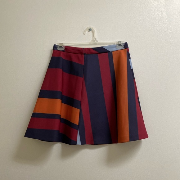 Zara Dresses & Skirts - Zara Colour Block Circle Skirt S